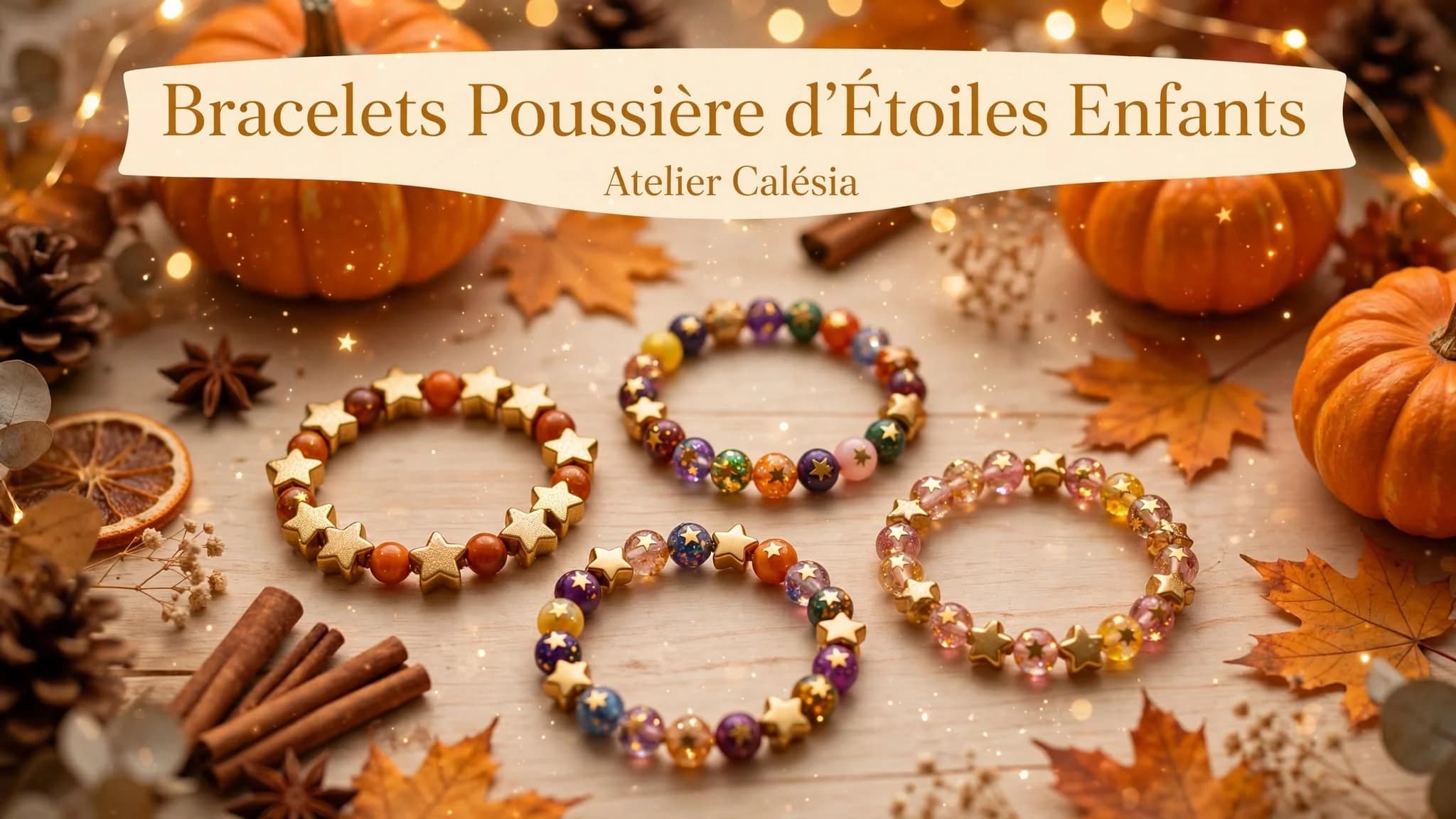 Bracelets "Poussière d'Étoiles"